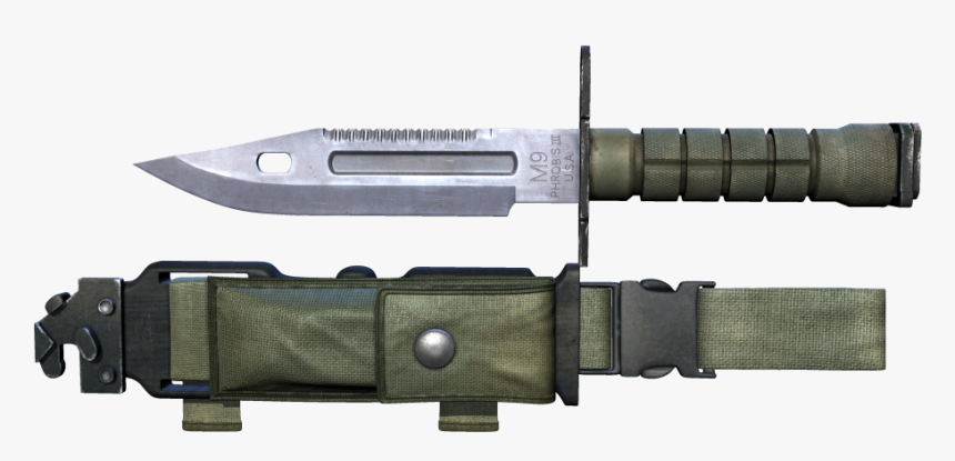 7 M9 Bayonet Knife Pack 2x Models Royalty-free 3d Model - M9 Bayonet Free 3d Model, HD Png Download, Free Download