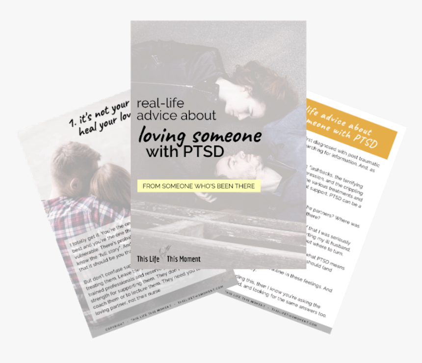 Real-life Advice About Loving Someone With Ptsd - Flyer, HD Png Download, Free Download