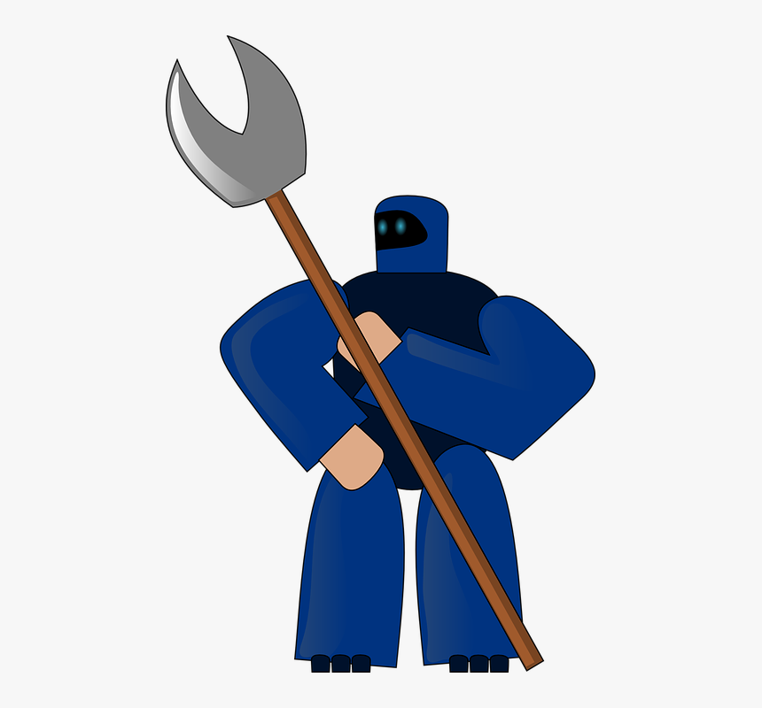 Executioner, Hero, Knight, Battle Axe, Axe - Medieval Punishment Clipart, HD Png Download, Free Download