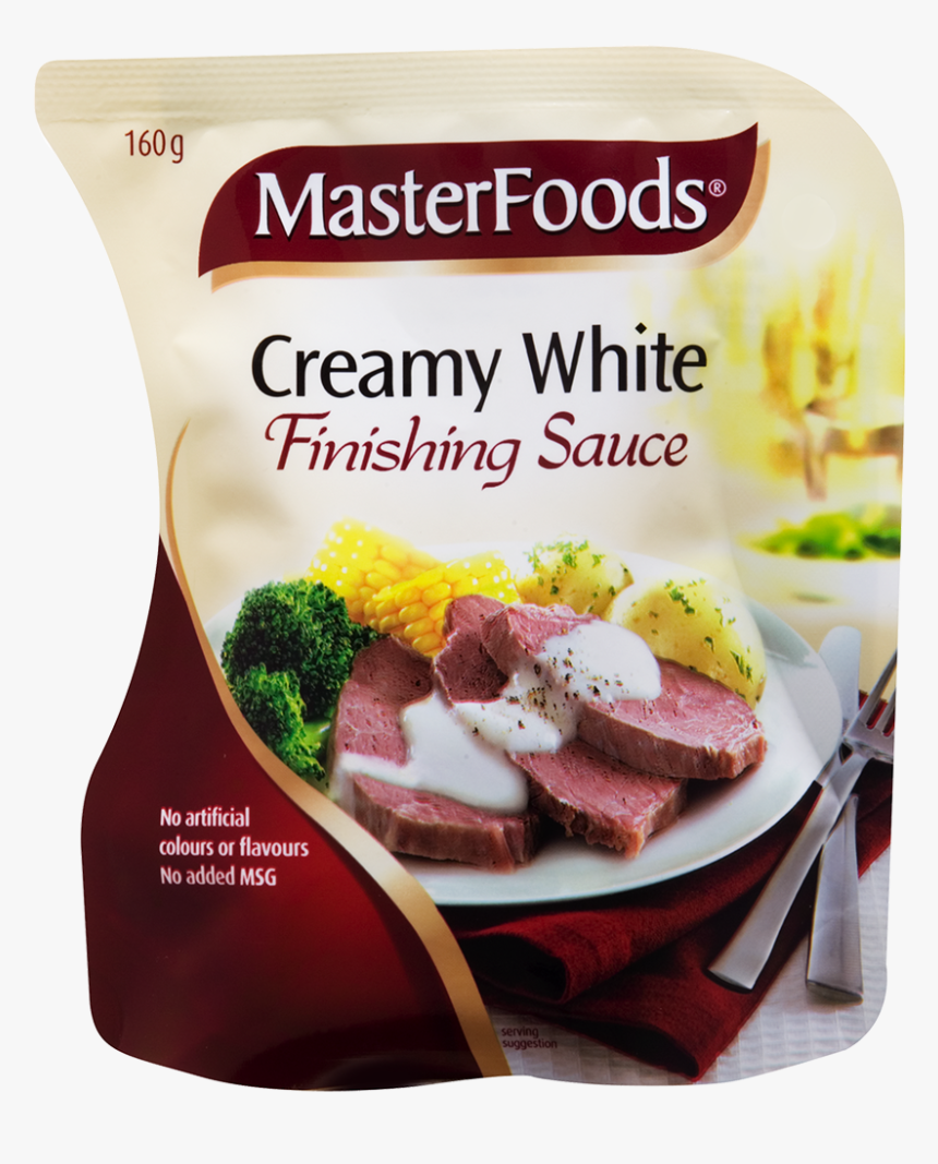 Creamy White Finishing Sauce - Masterfoods Finishing Sauce, HD Png Download, Free Download