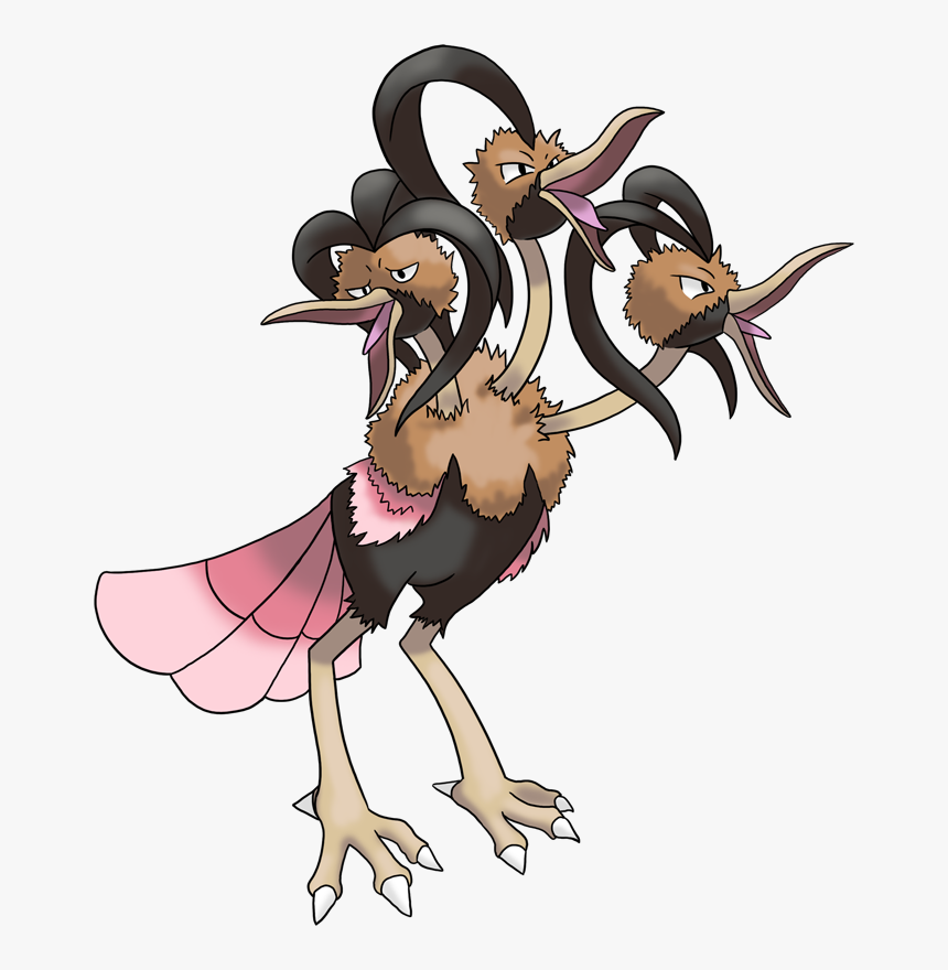 Pokemon Dodrio Mega Evolution, HD Png Download, Free Download