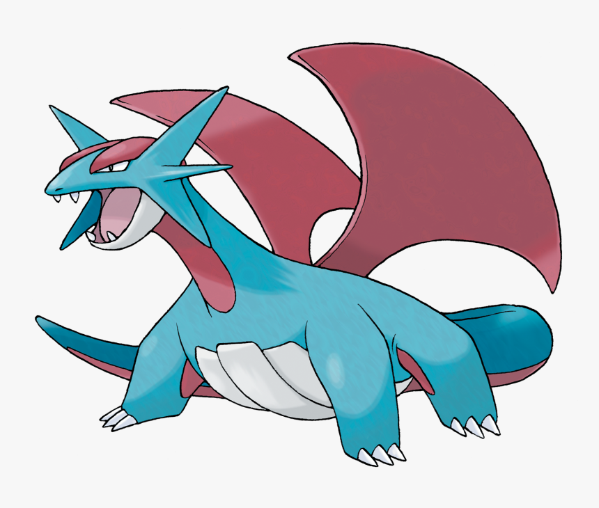 Salamence - Salamander Pokemon, HD Png Download, Free Download