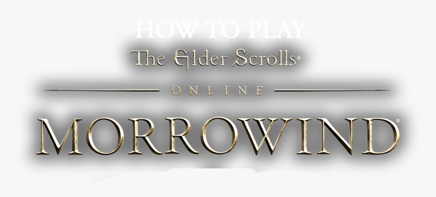 Morrowind Title Screen Transparent, HD Png Download, Free Download