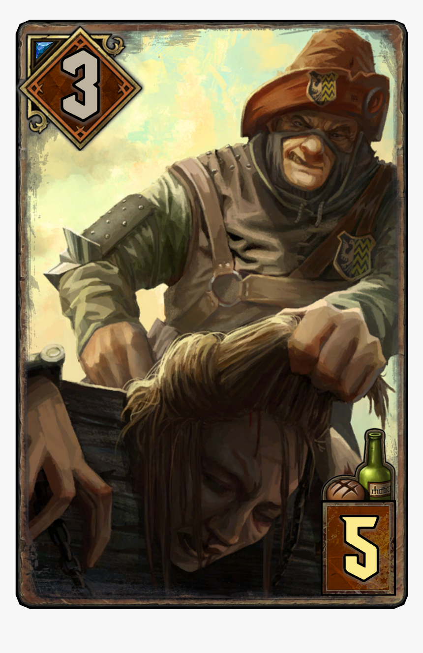 Gwent Witch Hunter Executioner, HD Png Download, Free Download
