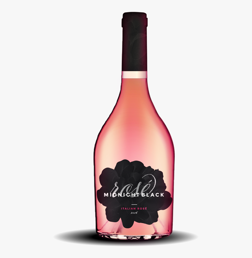 Transparent Black Rose Png - Midnight Black Rose Wine, Png Download, Free Download