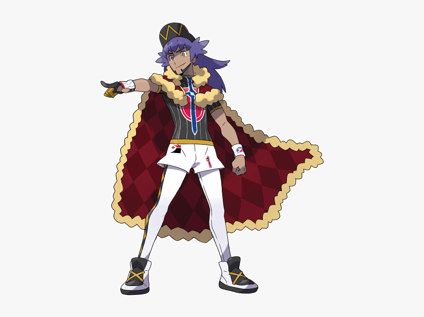 Champion Of The Galar Region, Leon - Leon Pokemon Sword And Shield, HD Png  Download - kindpng