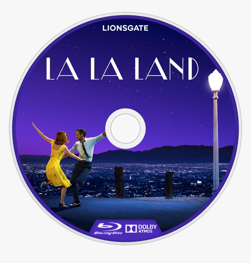 La La Land Bluray Disc Image , Png Download - La La Land Soundtrack Cd, Transparent Png, Free Download