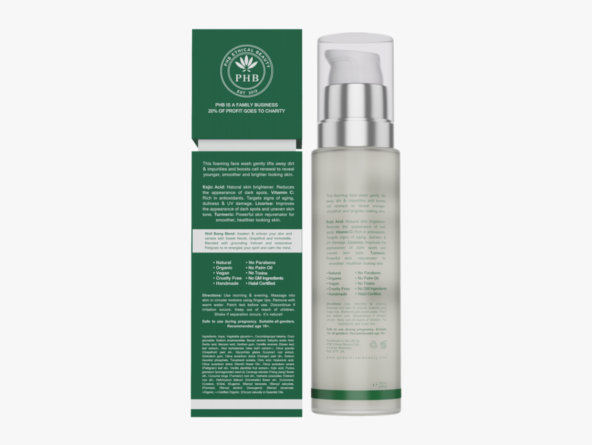 Phb Ethical Beauty - Phb Ethical Beauty Superfood Brightening Moisturiser, HD Png Download, Free Download