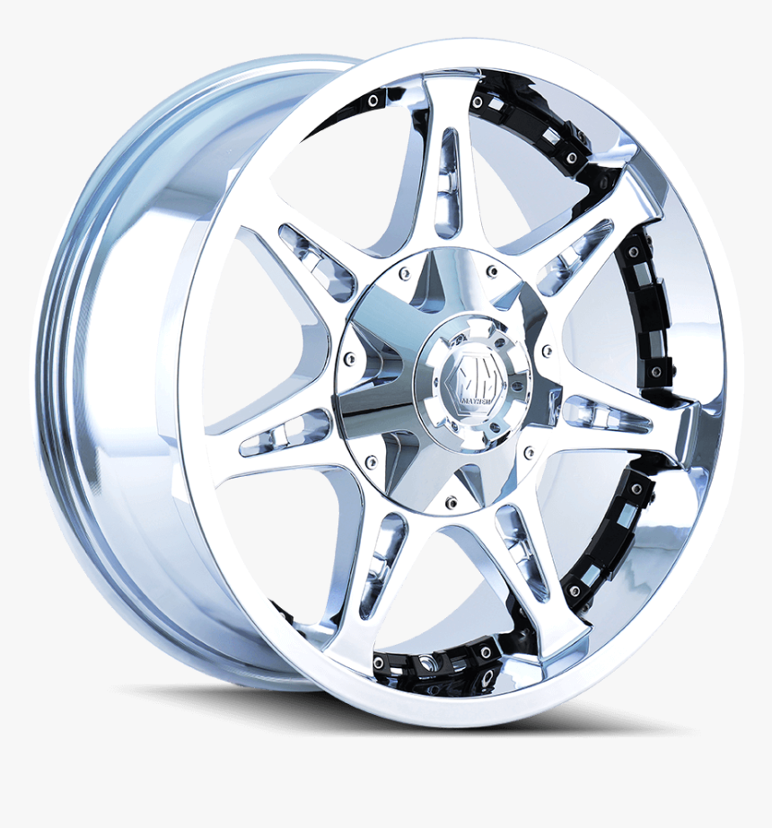 Chrome Mayhem Wheels, HD Png Download, Free Download