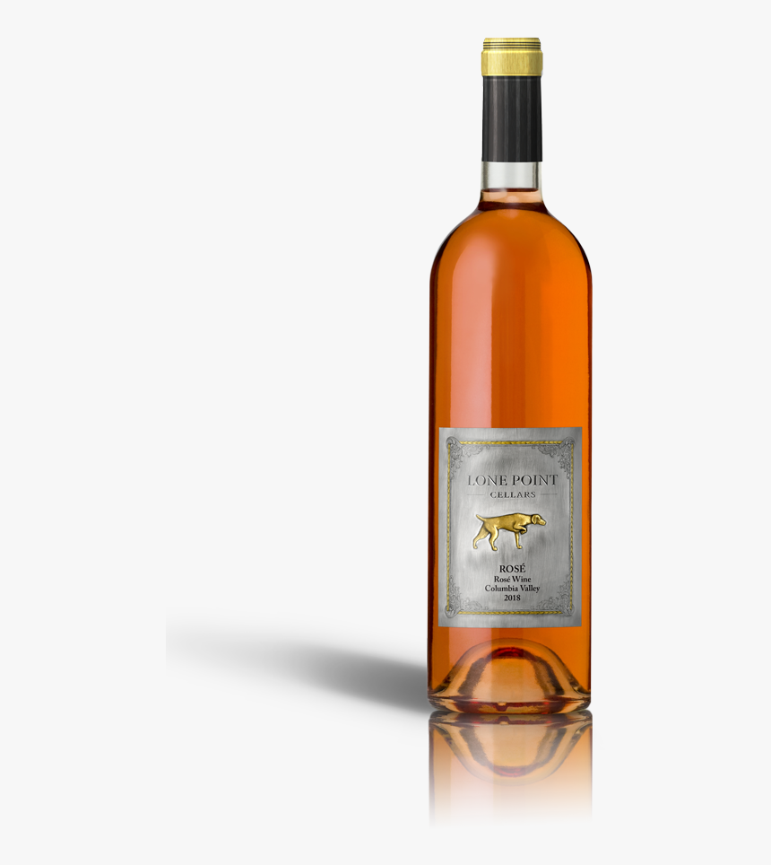 Lpc Wine Mockup Rose Bordeaux - Gere Schubert Rosé 2017, HD Png Download, Free Download