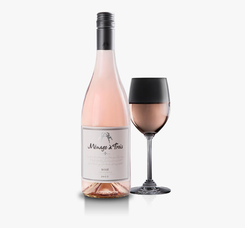 California Rosé - Menage A Trois Sparkling Rose, HD Png Download, Free Download