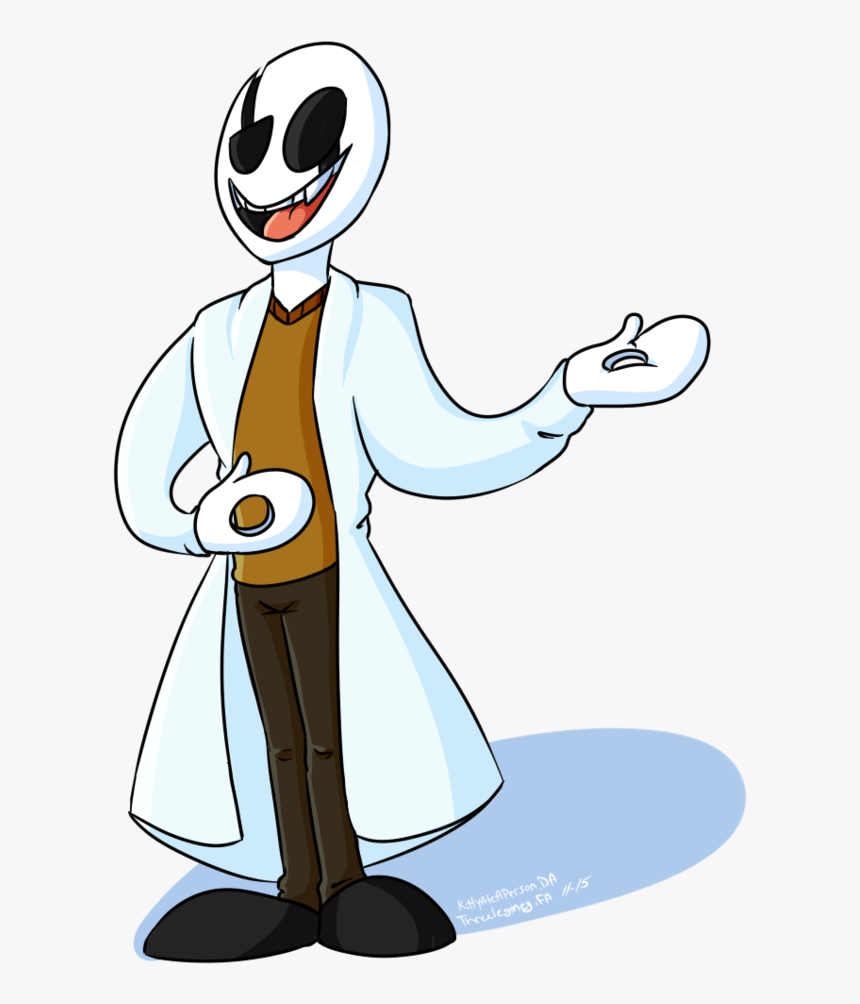 Gaster Drawing Doctor Huge Freebie Download For Powerpoint - Cartoon, HD Png Download, Free Download