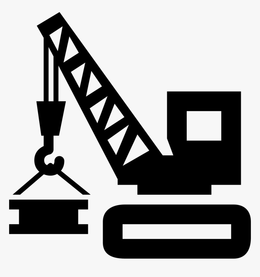 Construction Tool Vehicle With Crane Lifting Materials, HD Png Download, Free Download