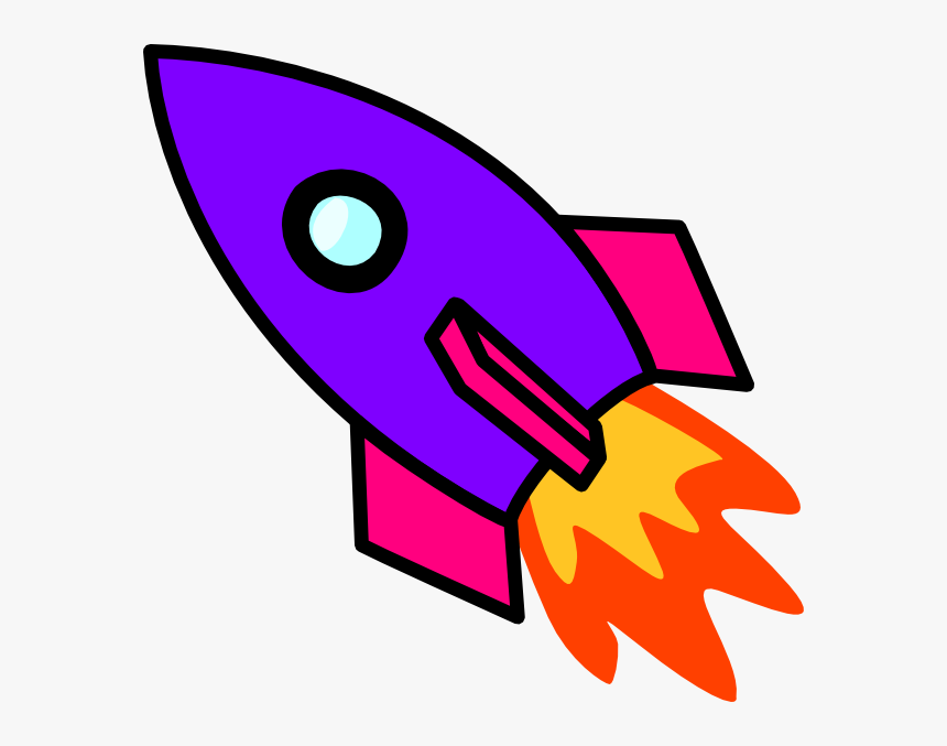 Simple Drawing At Getdrawings - Rockets Clip Art, HD Png Download, Free Download