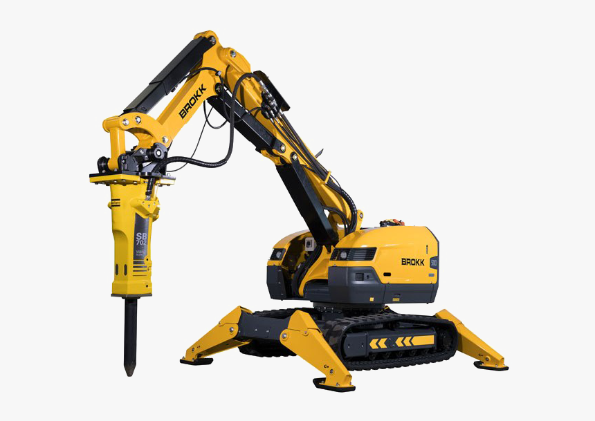 Construction Equipment Png Image - Brokk Machine, Transparent Png, Free Download