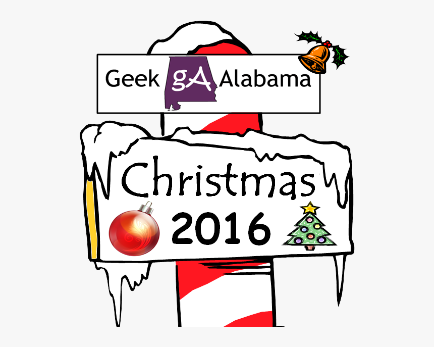 Geek Alabama Christmas - Christmas Day, HD Png Download, Free Download