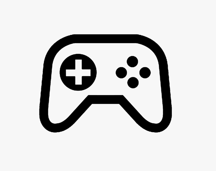 5 - Videojuegos - Video Game Controller Outline, HD Png Download, Free Download