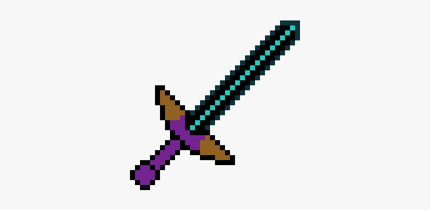 Minecraft Iron Sword Png, Transparent Png, Free Download