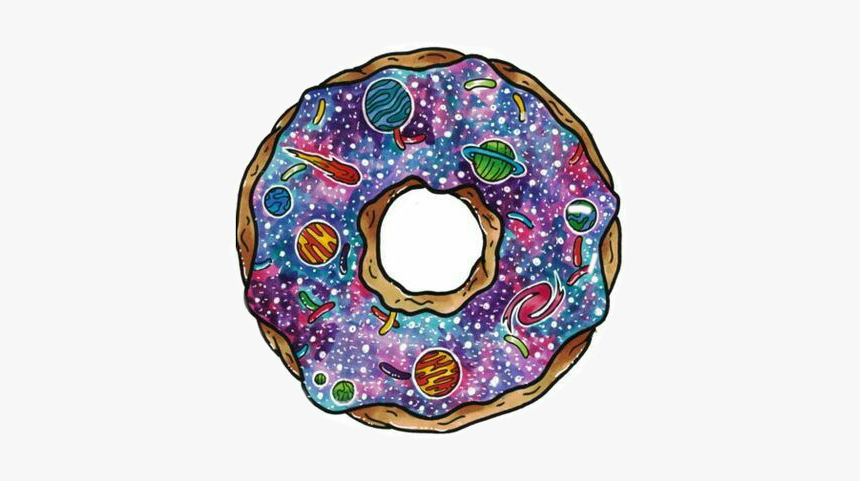 Universe Is A Donut Sticker, HD Png Download, Free Download