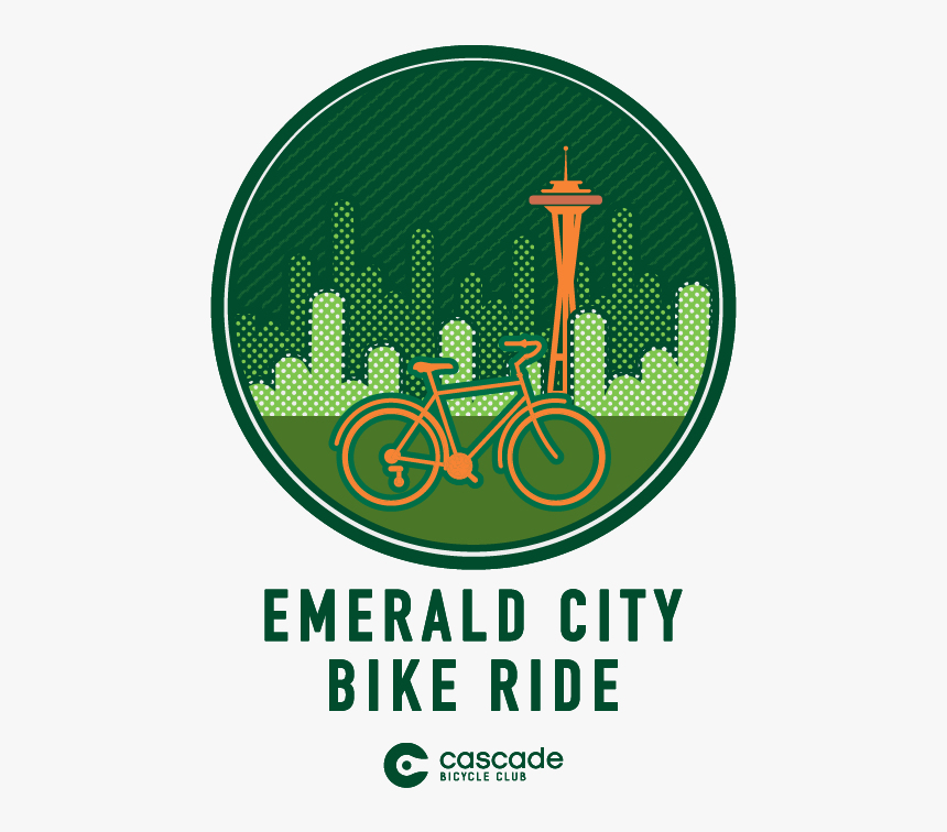 Emerald City Bike Ride 2016eventart Rgb - University Of South Florida, HD Png Download, Free Download