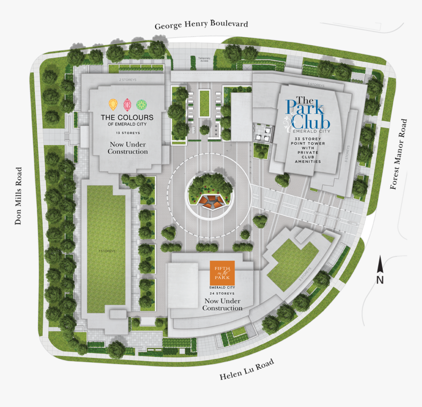 Emerald City Block B Site Plan , Png Download - Plan, Transparent Png, Free Download