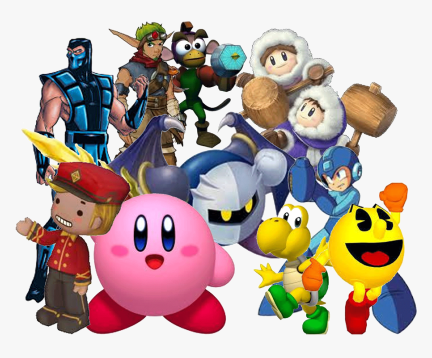 100% Videojuegos - Video Game Characters Clipart, HD Png Download, Free Download