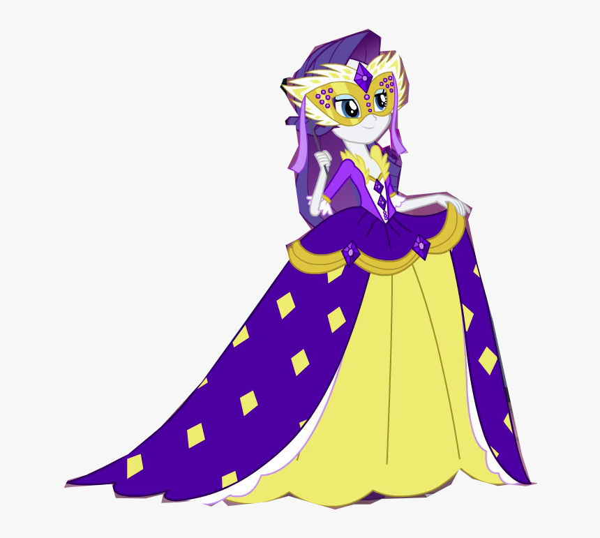 Rarity Masquerade Gown Id Eg2 - Rarity, HD Png Download, Free Download