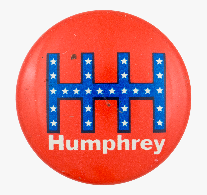 Hhh Humphrey Red Political Button Museum - Circle, HD Png Download, Free Download