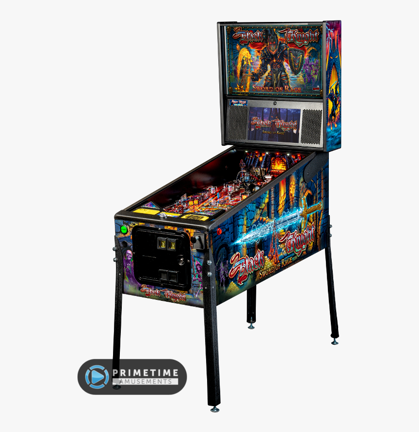 Sword Of Rage Pro Model By Stern Pinball - Black Knight Sword Of Rage Pinball, HD Png Download, Free Download