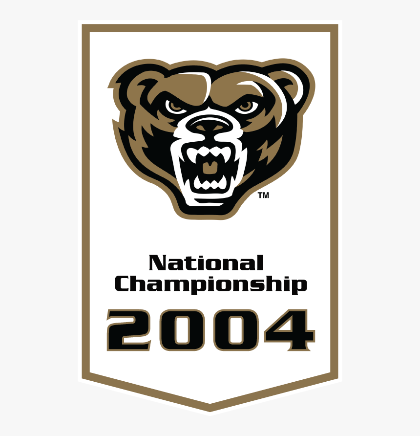 Oakland University Grizzly Logo, HD Png Download, Free Download
