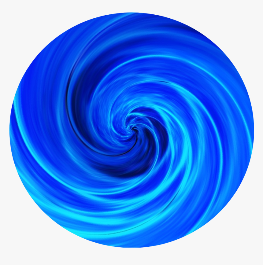 #round #world #spiral #blue #mundo #espiral #azul - Spiral, HD Png Download, Free Download