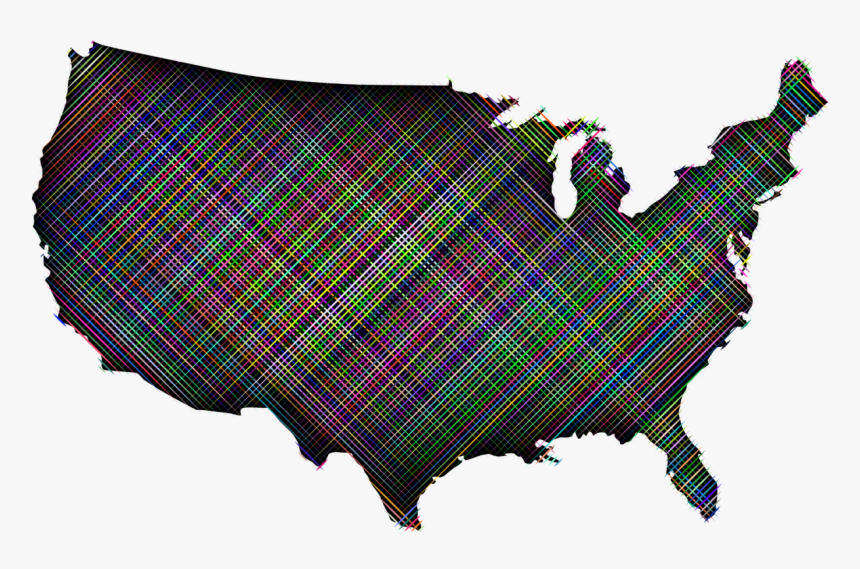 Tartan,textile,plaid - Us Map Transparent Background, HD Png Download, Free Download