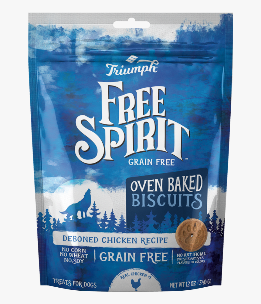 Triumph Freespiritgf Chickenbiscuits 12oz - Free Spirit Food The Dog Donde Venden, HD Png Download, Free Download