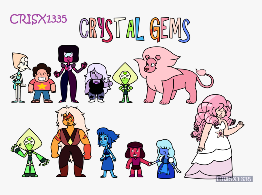 Transparent Steven Universe Pearl Png - Crystal Gems Steven Universe Characters, Png Download, Free Download