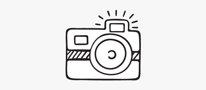 Icon Of A Camera - Line Art, HD Png Download, Free Download