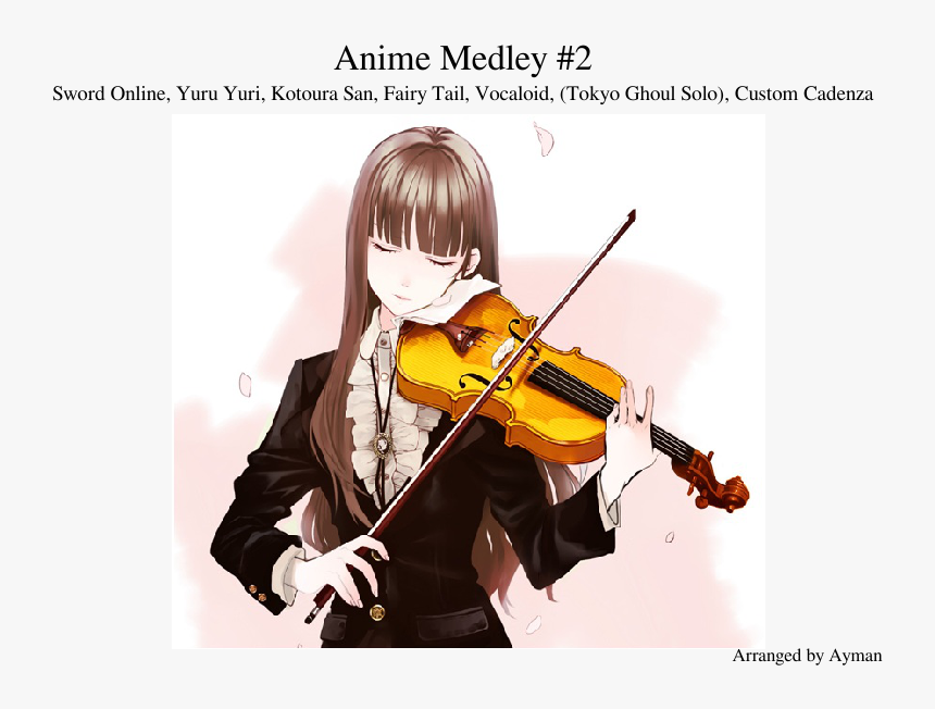 Girl Playing Violin Drawing, HD Png Download, Free Download