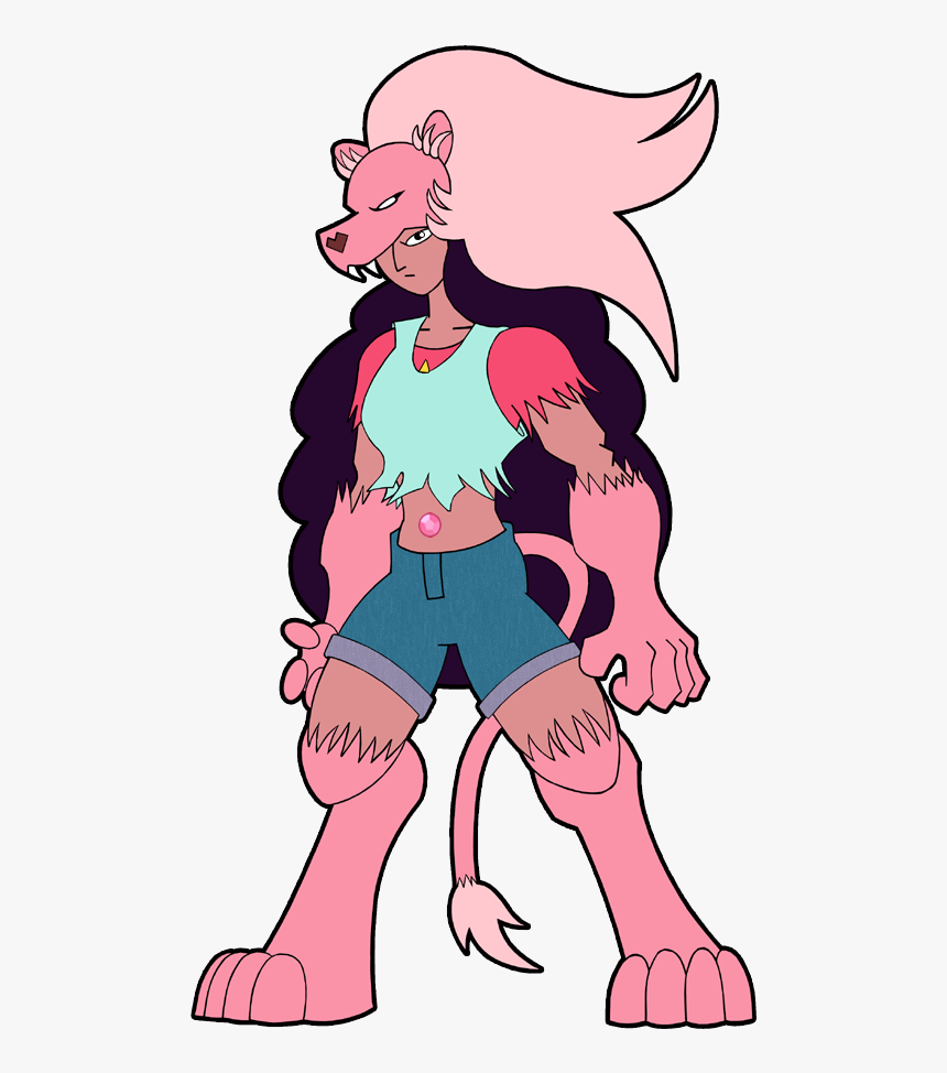 Stevonnie Lion Clothing Pink Fictional Character Nose - Steven Universe Stevonnie And Lion, HD Png Download, Free Download