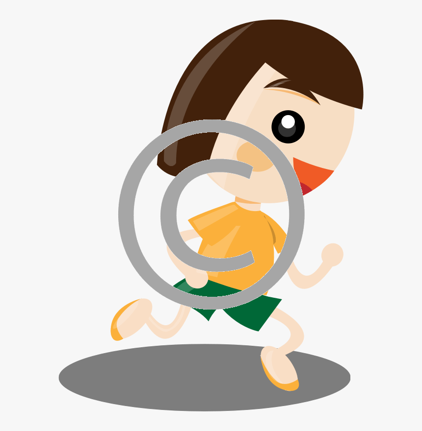 Girl Running Clip Art, HD Png Download, Free Download