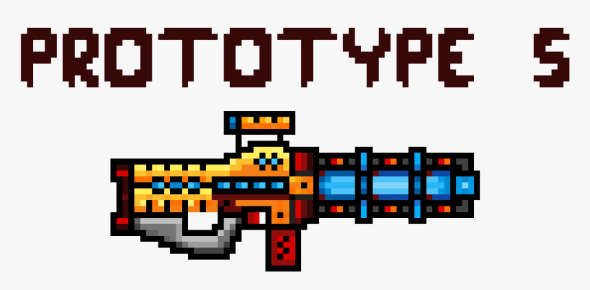 Pixel Gun Prototype S, HD Png Download, Free Download