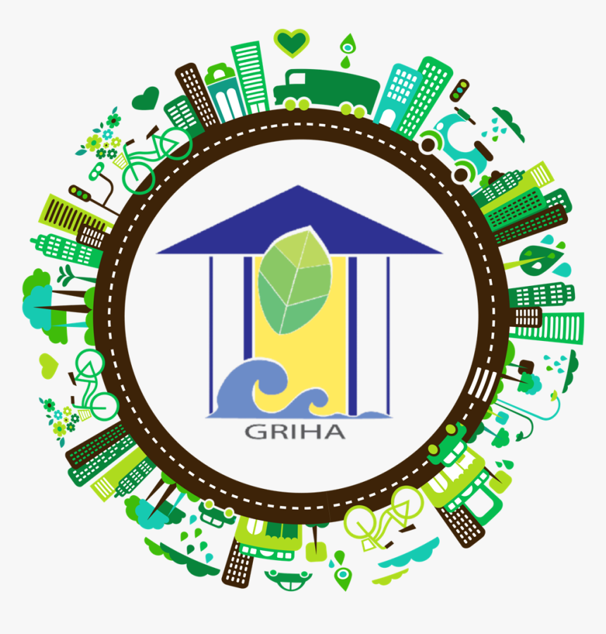 Transparent Emerald City Clipart - Griha Logo, HD Png Download, Free Download