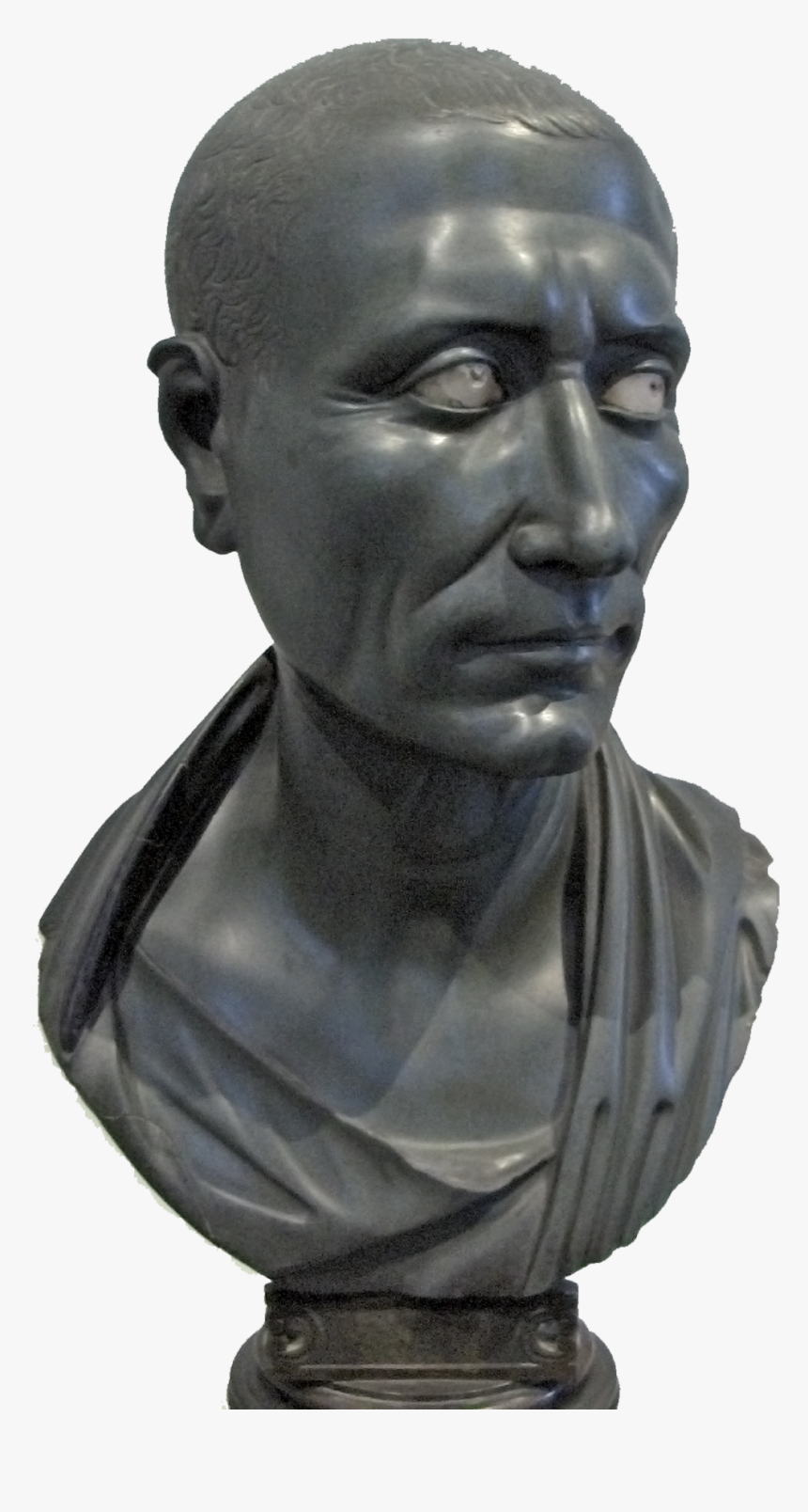 Caesar Png - Julius Caesar Bronze Bust, Transparent Png, Free Download