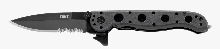 13zlek Spear Point With Triple Point™ Serrations - Crkt Carson M16, HD Png Download, Free Download