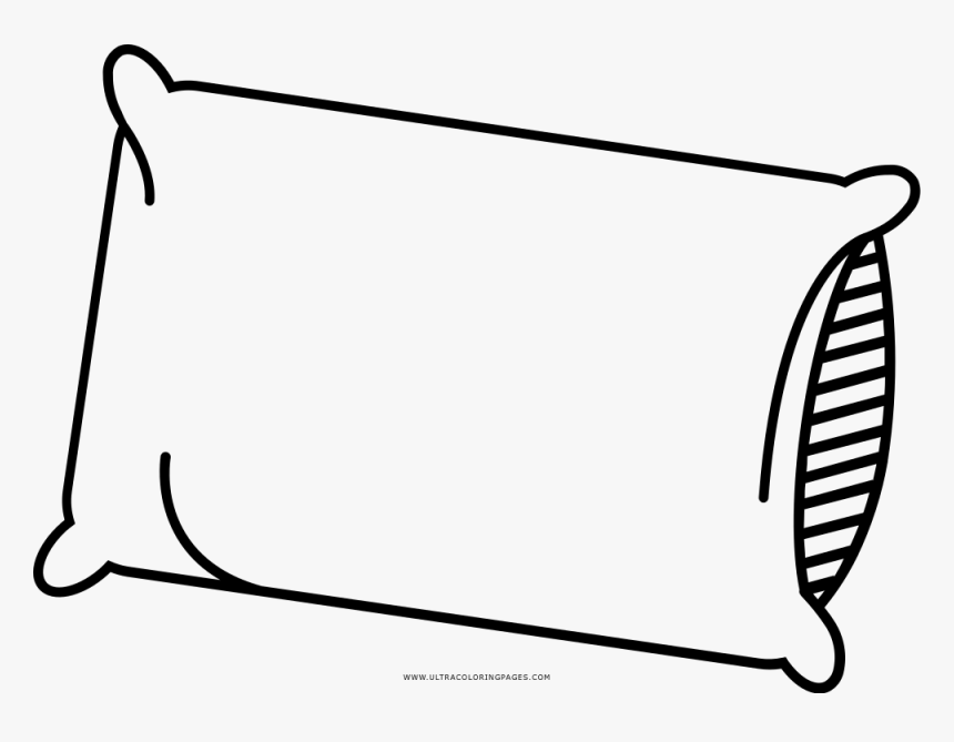 Thumb Image - Pillow Clipart Black And White, HD Png Download, Free Download