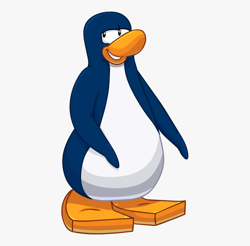 Picture - Club Penguin Dark Blue Penguin, HD Png Download, Free Download