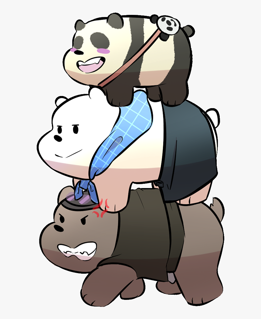 Shirokuma Cafe Bearstack Cause I Can - Shirokuma Polar Bear Cafe, HD Png Download, Free Download