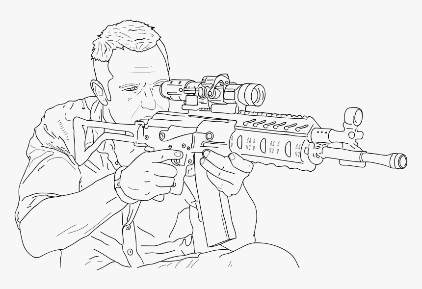 Drawn Gun Pixel Art, HD Png Download, Free Download