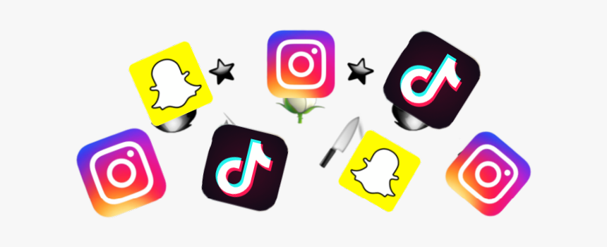 #crown #snapchat #tiktok #instagram #iphone #phone - Social Media Png For Picsart, Transparent Png, Free Download