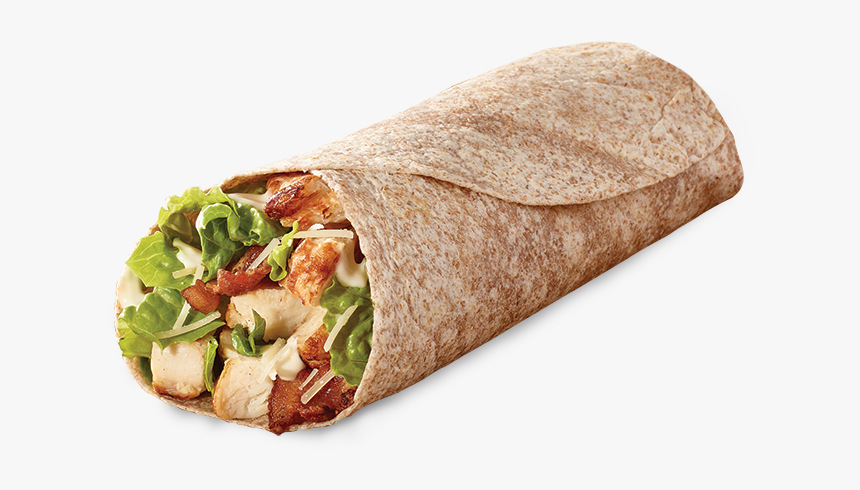 Grilled Chicken Caesar Wrap Png, Transparent Png, Free Download