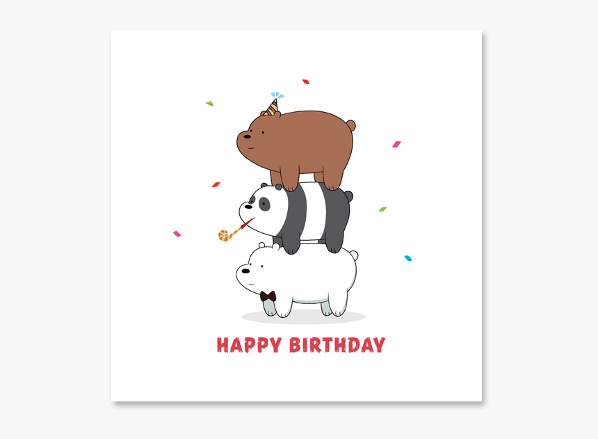 Stiker We Bare Bears, HD Png Download, Free Download
