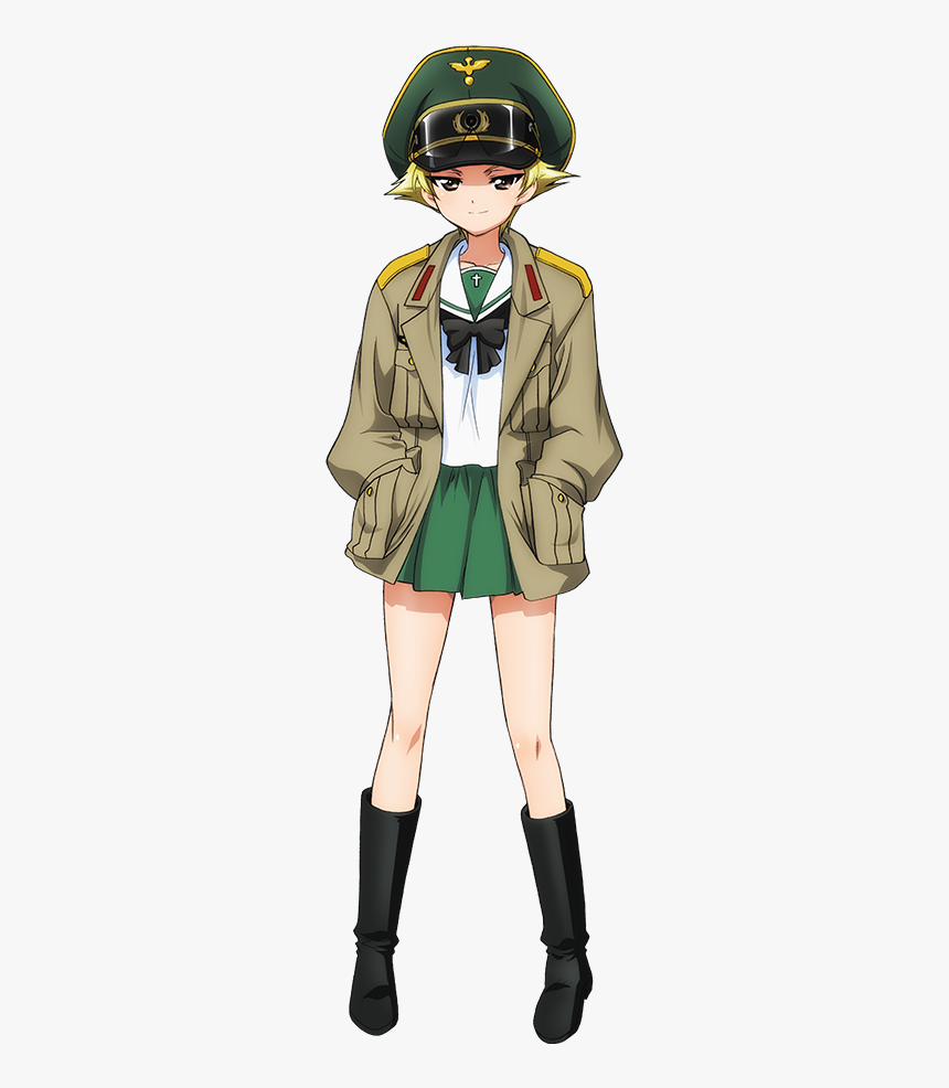 Girls Und Panzer Wiki - Girls Und Panzer Riko, Hd Png Download - Kindpng